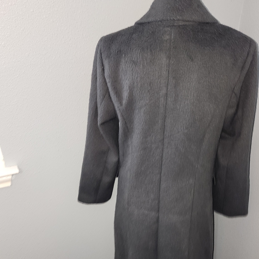 Love For Humanity Couture Double-Breasted Gray Coat - Picture 8 of 13